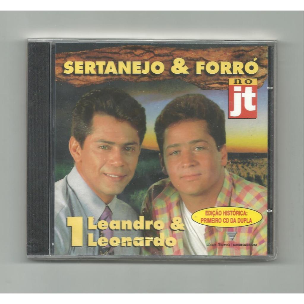 CD Leandro & Leonardo - Edição Historica 1º cd da dupla - Nacional - novo/lacrado - genero:Sertanejo