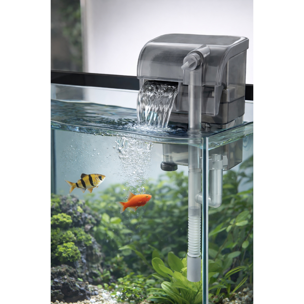 Filtro Externo Aquatank HF-200 Hang On 250L/h para Aquário