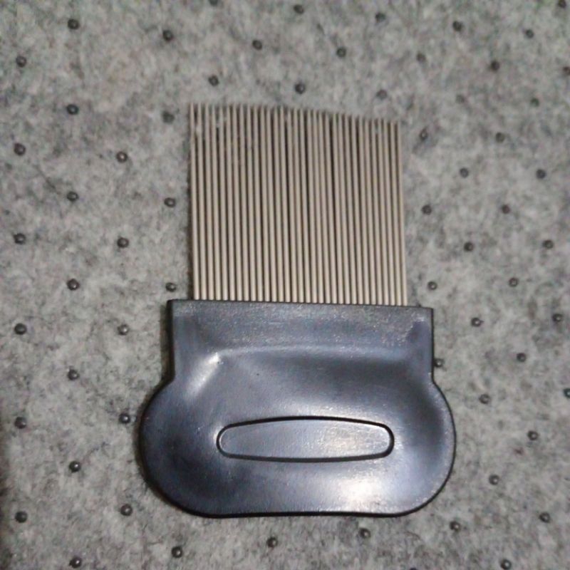 Pente Fino De Piolhos Em Aço Extrator Lêndeas pulgas Carrapatos