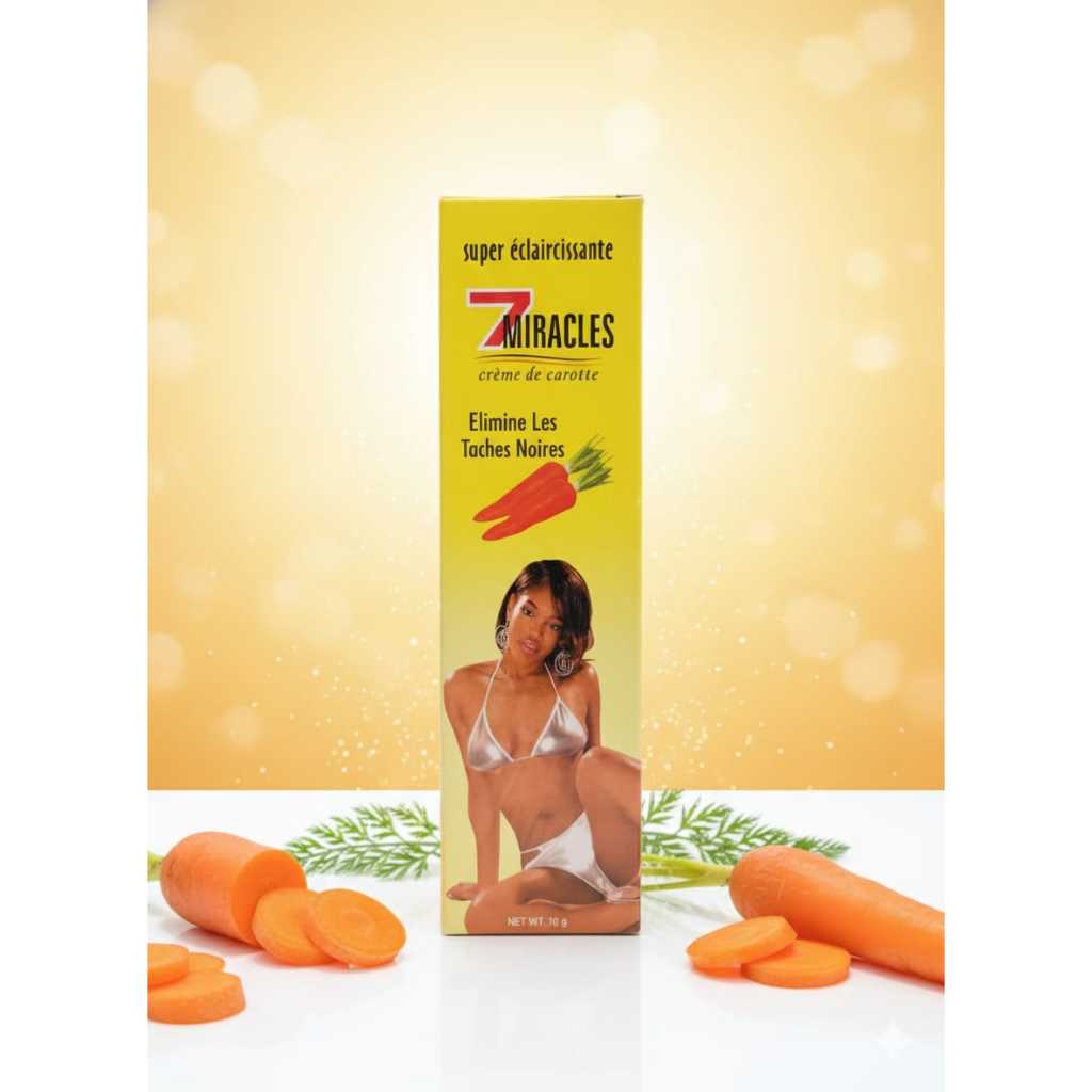 Creme 7 Miracles Cenoura – Creme Clareador 70g