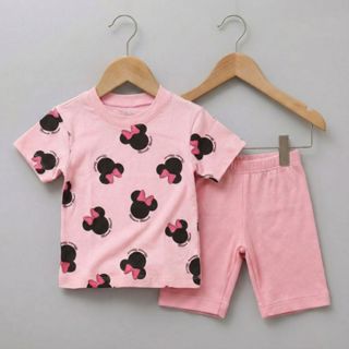 Conjunto Infantil Menina Blusa e Bermuda Minnie Rosa Verão Premium em Oferta na Shopee