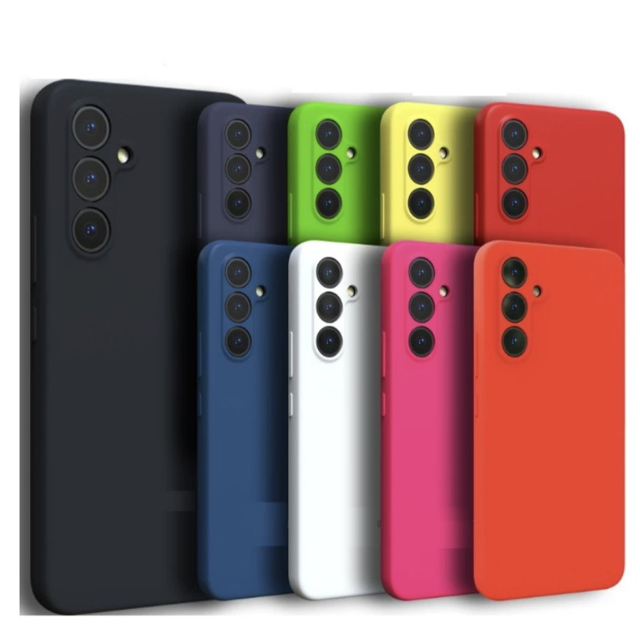 Capa Capinha Aveludada + Película 3D Para Samsung A05s A06 A07 A15 A16 A17 A25 A26 A35 A36 A55 A56