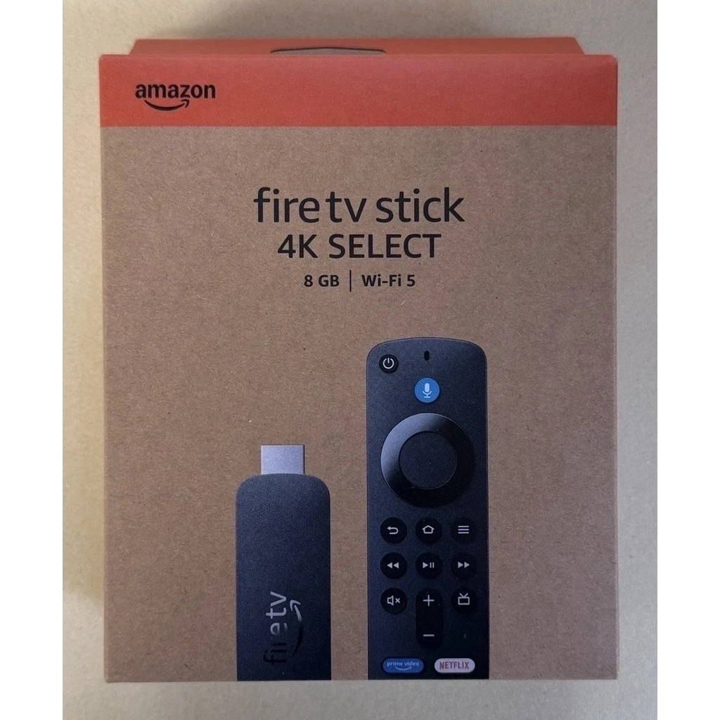 Amazon Fire TV Stick 4K (SELECT) Vega OS, Wi-Fi 5 - 1GB, de RAM e 8GB, interno, Quad-Core 1,7 GHz
