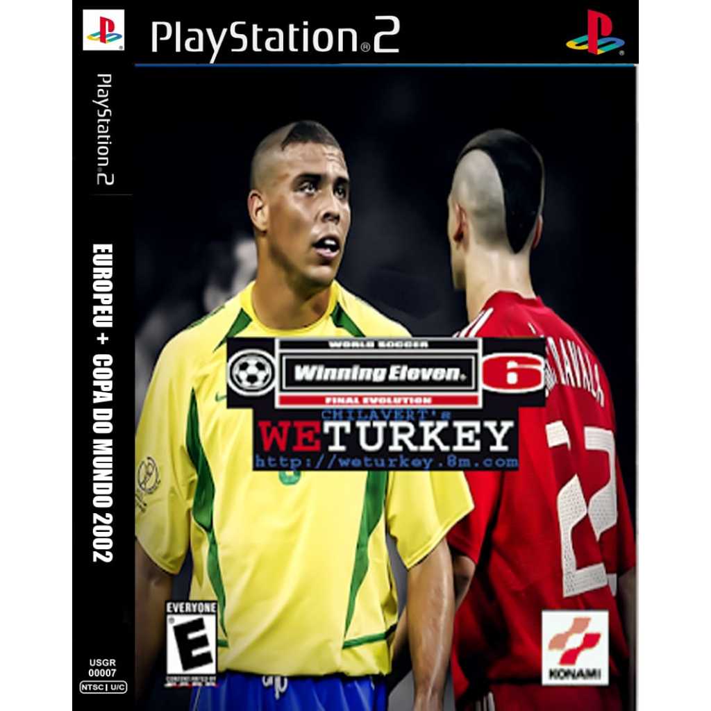 FUTEBOL EUROPEU MAIS COPA DO MUNDO 2002 - PS 2