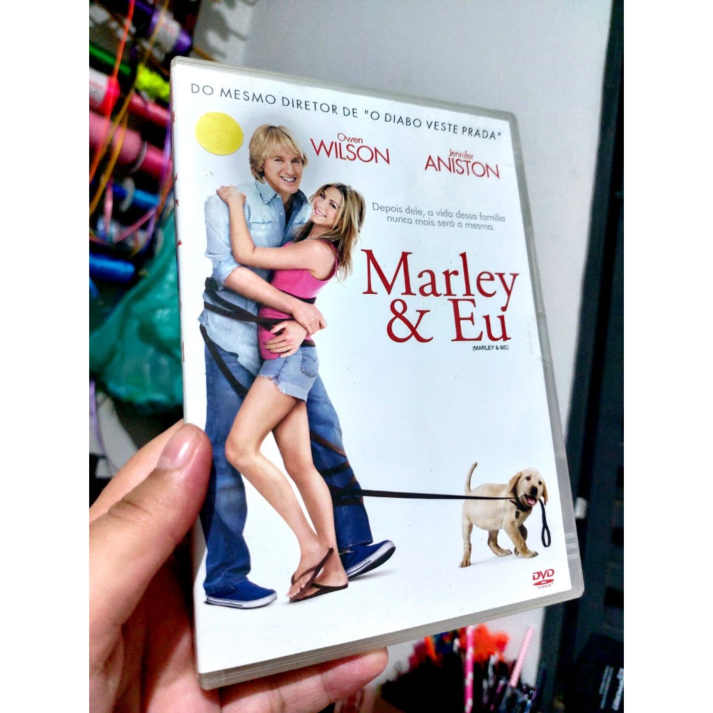 DVD FILME MArley e Eu - USado - Filme Anos 2000