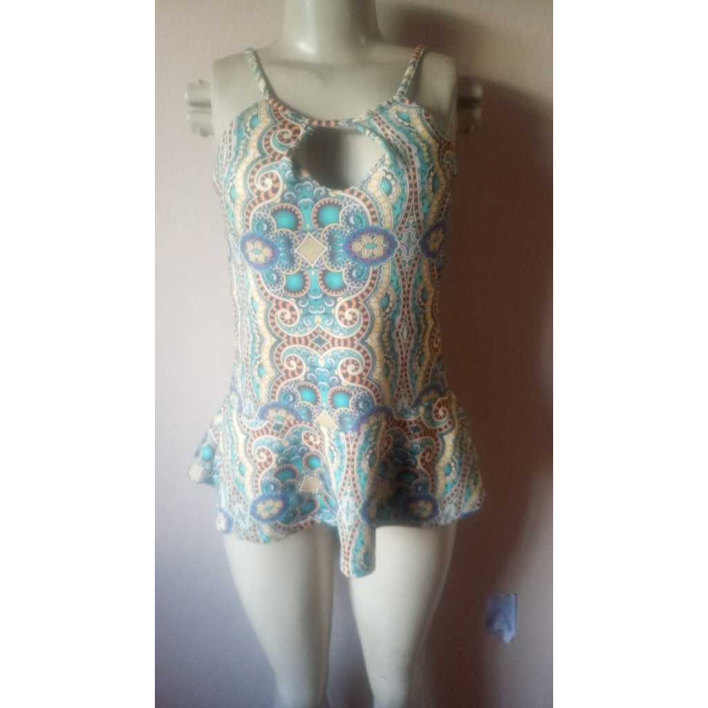 blusa com bojo  babado peplum TAM 40