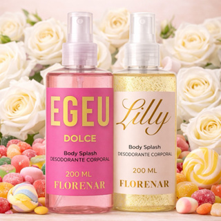 Kit Body Splash Lilli Mulher Cheirosa + Body Splash Dolce 200ml Cada em Oferta na Shopee