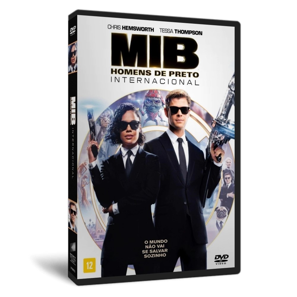 DVD MIB Homens de Preto: Internacional (2019) - 1080p HD Por 24.99