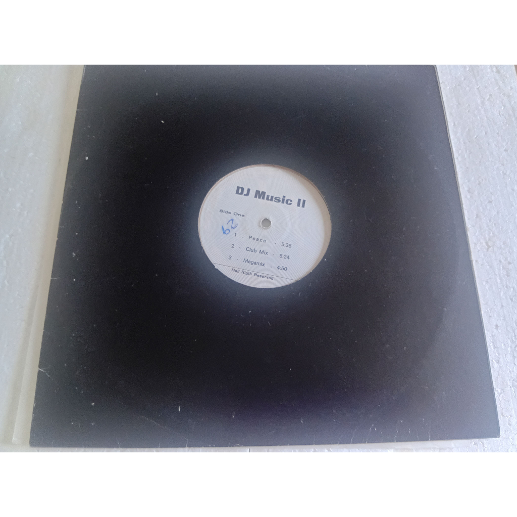 LP coletânea DJ Music II - house - otimo estado vinil e capa generica