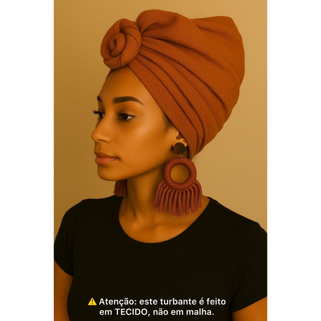 Turbante 3em1- Turbante feminino | Turbante Flor |Turbante Pronto  Turbante Lenço Turbante Cabelo Black Torço