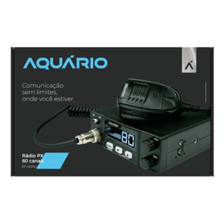 Rádio Px 80 Canais Aquário Rp 40 Plus - Homologado Anatel em Oferta na Shopee