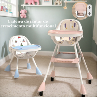 Cadeira De Alimentação Bebê Portátil 3 em 1 Jantar Cadeira De Bebé Dobrável Multifunções Assento em Oferta na Shopee