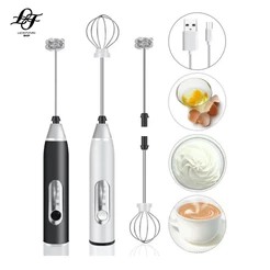 Batedeira USB Recarregável 3 Velocidades Ideal para Café Leite e Ovos