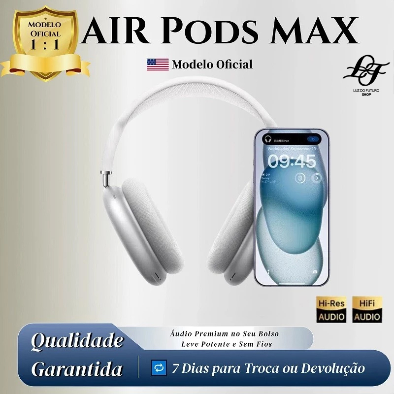 Fone Over-Ear Bluetooth com Cancelamento de Ruído Ativo | Para iOS e Android, Alta Qualidade de Som