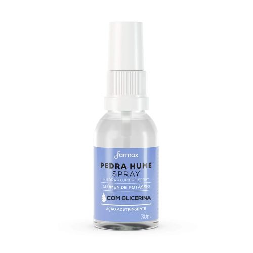 Pedra Hume Spray com Glicerina Farmax 30ml