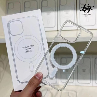 Capa Magnética Magsafe Transparente Para Iphone 7/8 PLUS XR 11 12 13 14 15 16 PRO MAX