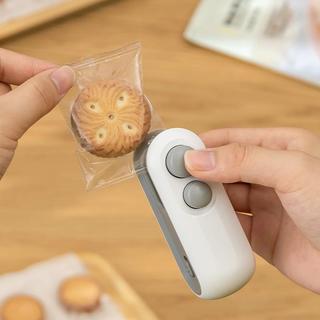 2 em 1 Selador de Saco Recarregável – Mini Portátil, Magnético de Calor