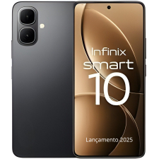 Smartphone Infinix Smart 10 Com Tela 6.67 com 120Hz Bateria 5000mAh Android 15 Envio Imediato