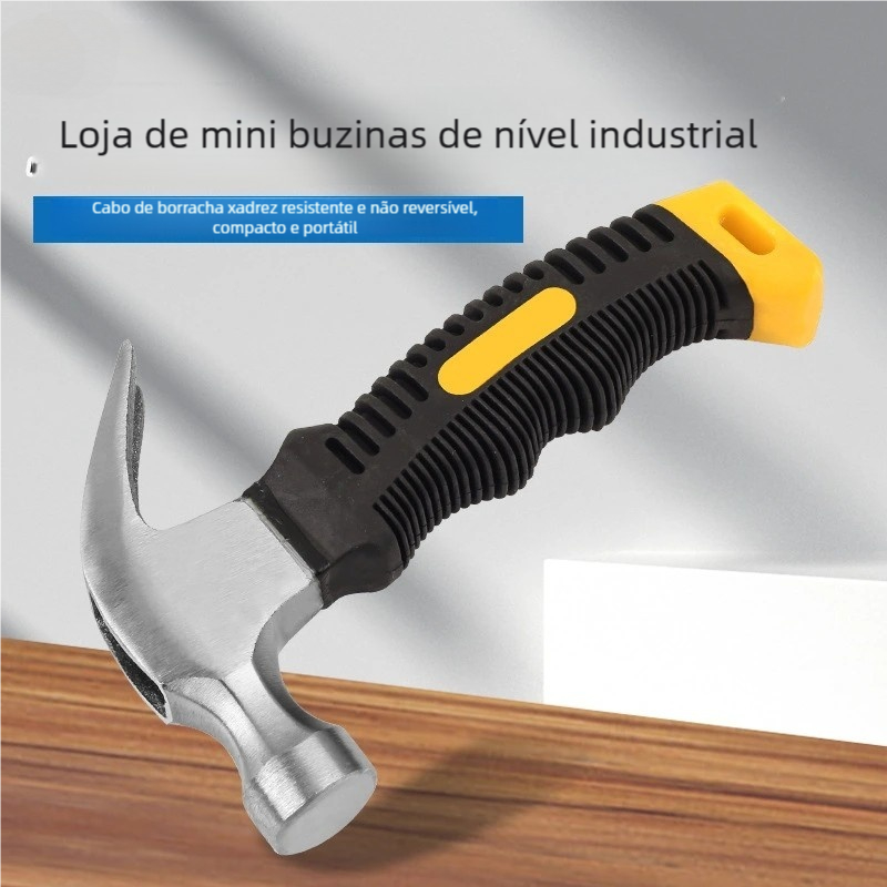 Portátil Martelo Unha W-15cm: Profissional, Cabo Emborrachado e Cabeça Prática em Oferta na Shopee
