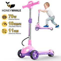 HONEYWHALE RM2 Pro Patinete Elétrico Infantil, 70W-10KM/H-11KM, Motor-Velocidade-Autonomia
