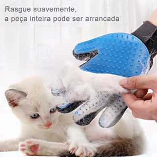 Luva Pet Tira Remove Pelo Cachorro Gato Magnética Top em Oferta na Shopee