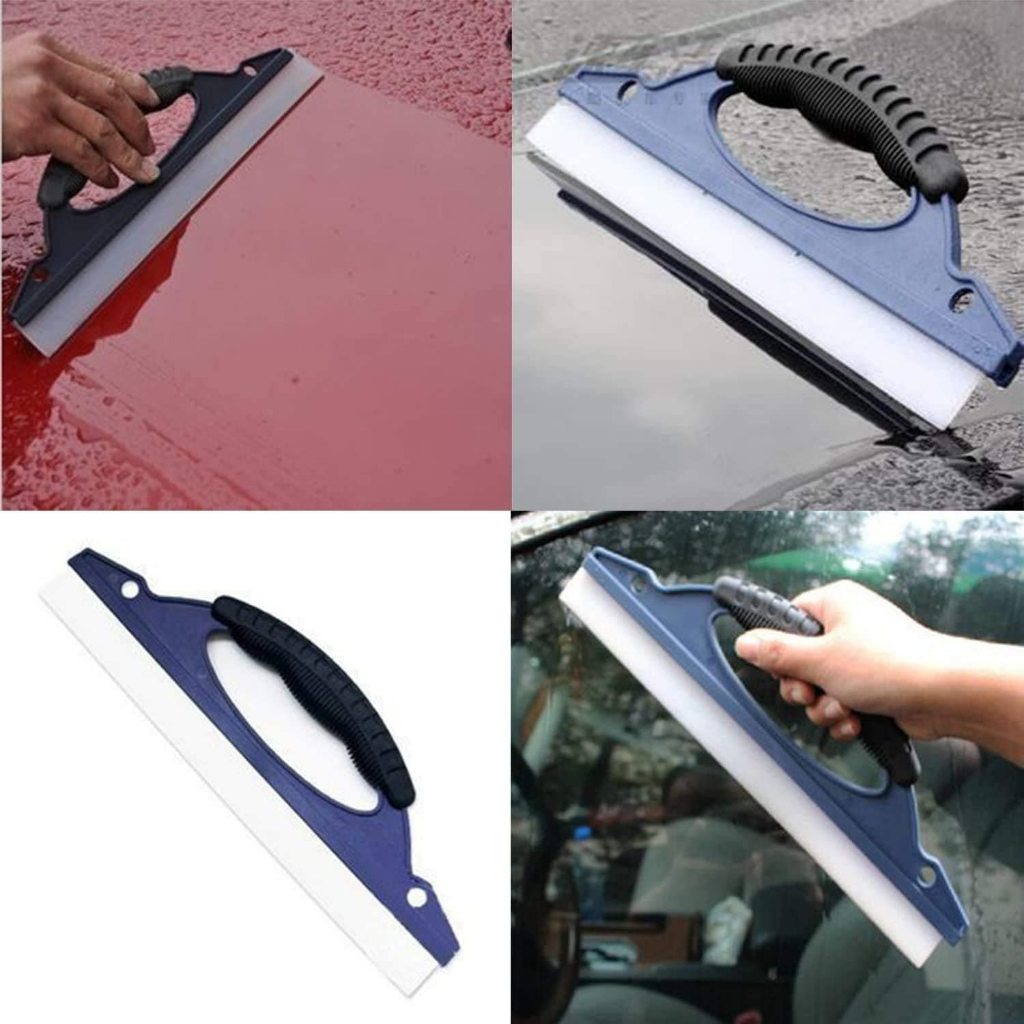 Rodo Automotivo de Silicone 30cm - Secagem Ideal para Box e Carros! Vidros limpos, sem água residual e durável