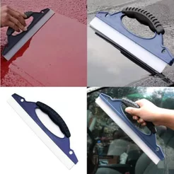 Rodo Automotivo de Silicone 30cm - Secagem Ideal para Box e Carros! Vidros limpos, sem água residual e durável