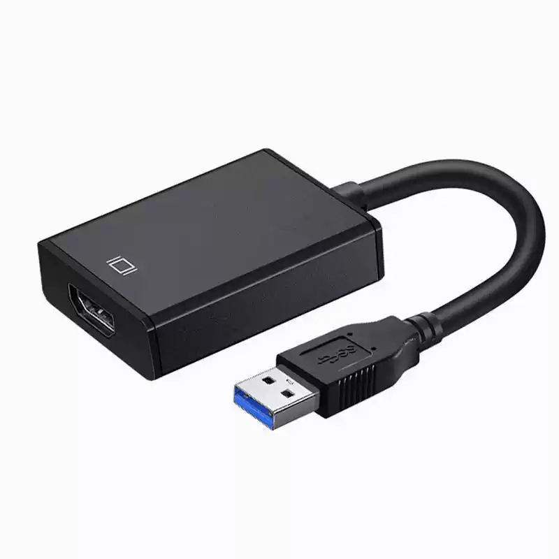 Adaptador Conversor Multitela Usb 3.0 Hdmi 1080p Pc Notebook Macho Para Fêmea - GTI IMPORTADOS