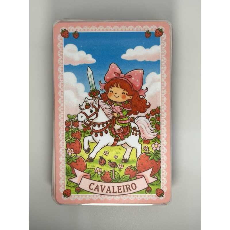 BARALHO CIGANO MORANGO 36 CARTAS + GUIA DIGITAL