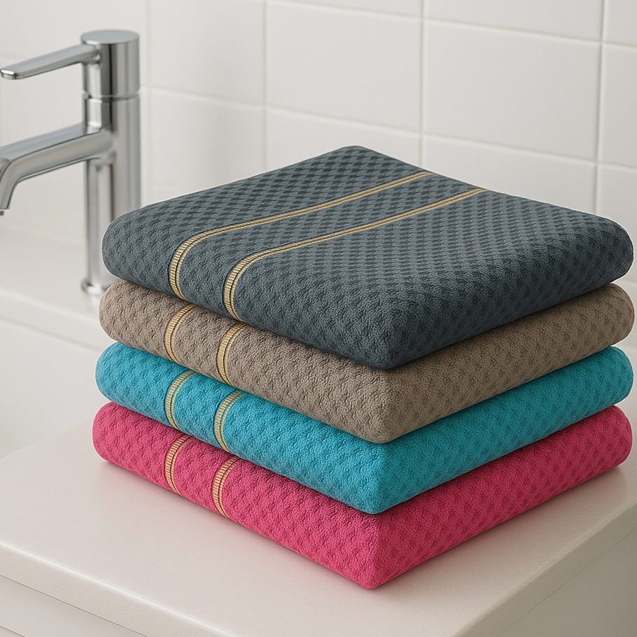 Kit Toalha de Banho Gigante Premium Grande 80x180 cm Fofa e Absorvente Banhão