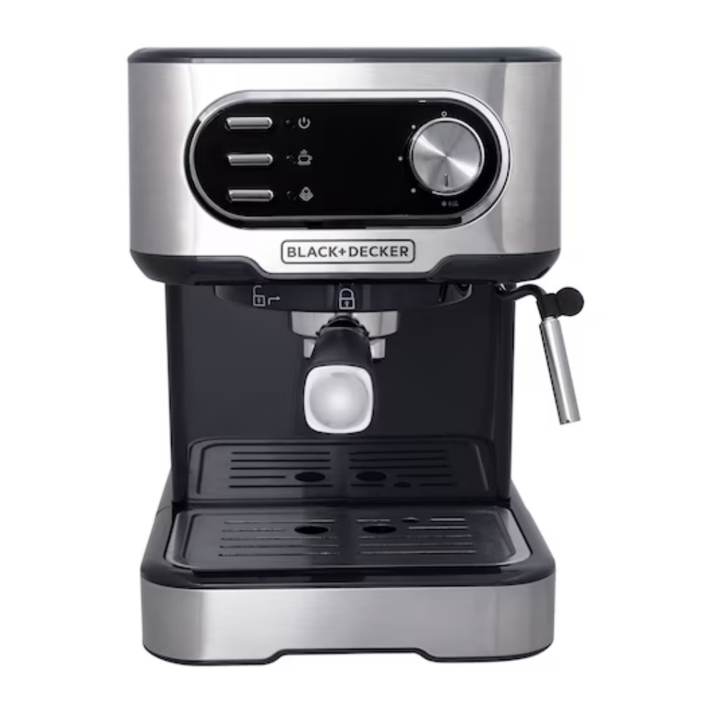 Cafeteira Espresso Multifunções Gourmand Compatível c/ Cápsulas Nespresso/Dolce Gusto BLACK+DECKER