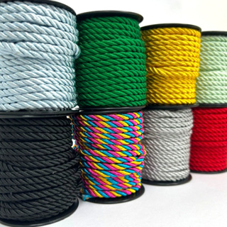 Cordão São Francisco 4mm Rolo Com 20 Metros Diversas Cores em Oferta na Shopee