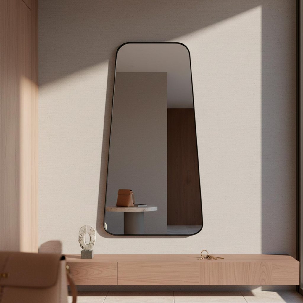 Espelho de Banheiro Grande Decorativo Tetris 110x60cm Espelho Oganico Para Sala Quarto Escritório em Oferta na Shopee