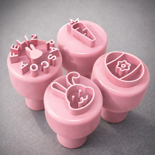 Kit Carimbos para Brigadeiro Docinho Pascoa com 4 peças em Oferta na Shopee