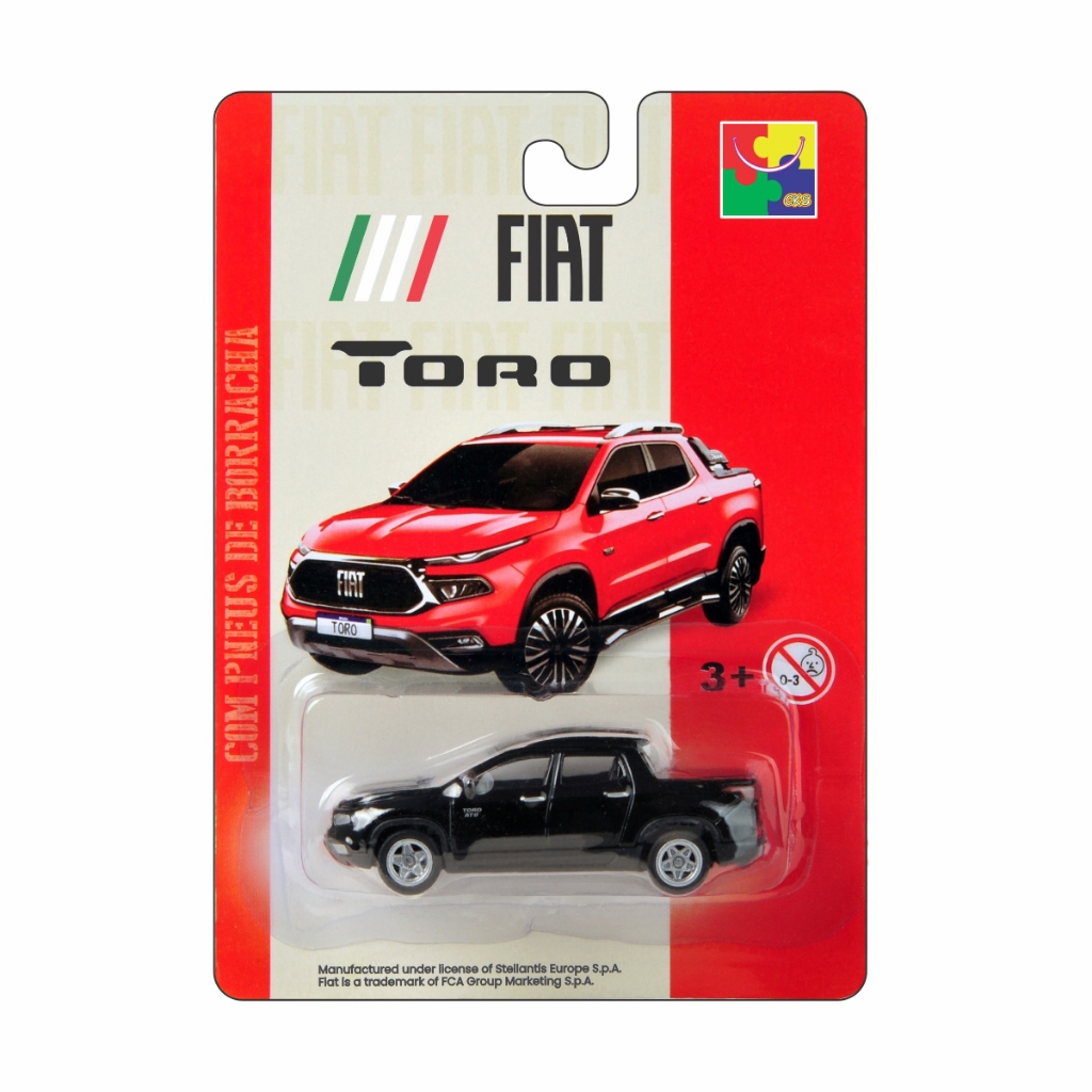 CKS Miniatura - Miniatura Fiat Toro Preta