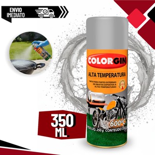 SPRAY 350ML ALUMINIO ALTA TEMP. COLORGIN 5723 em Oferta na Shopee