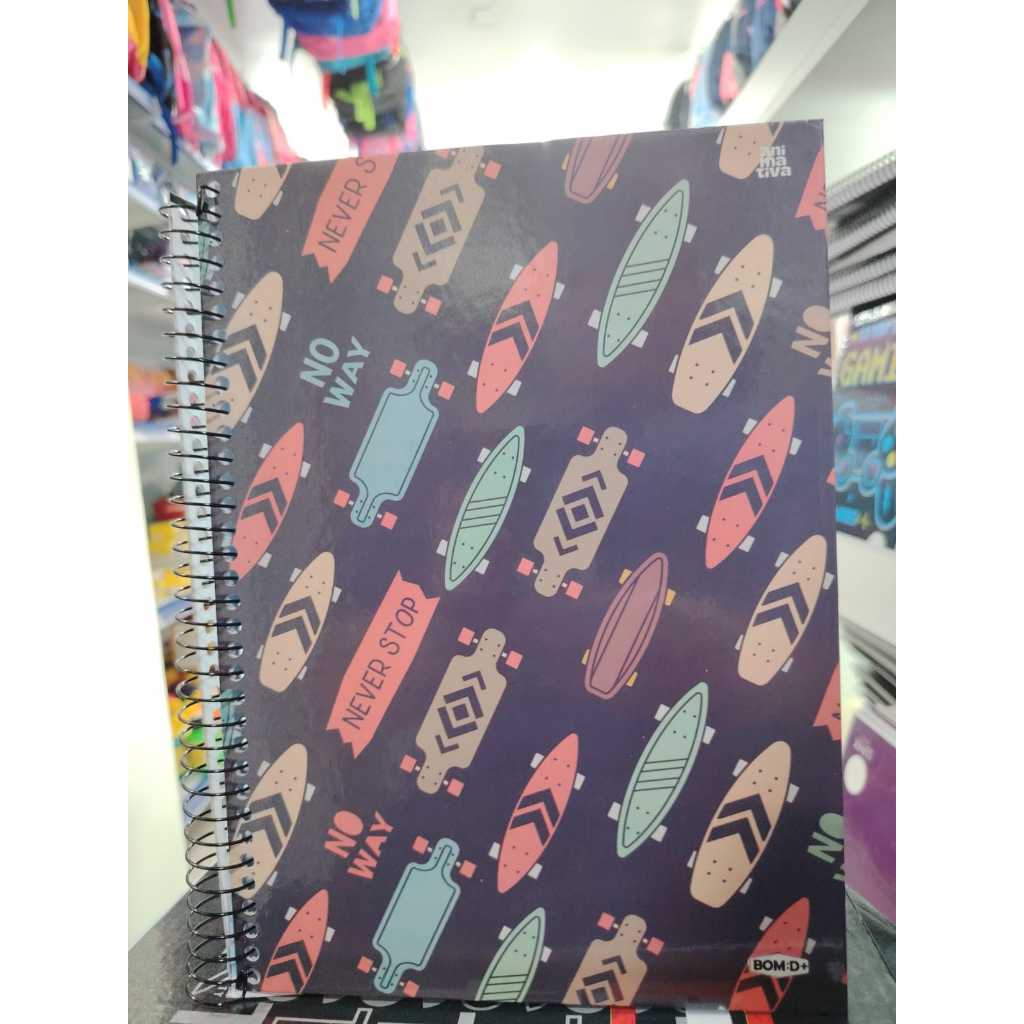 caderno 10 materias animativa