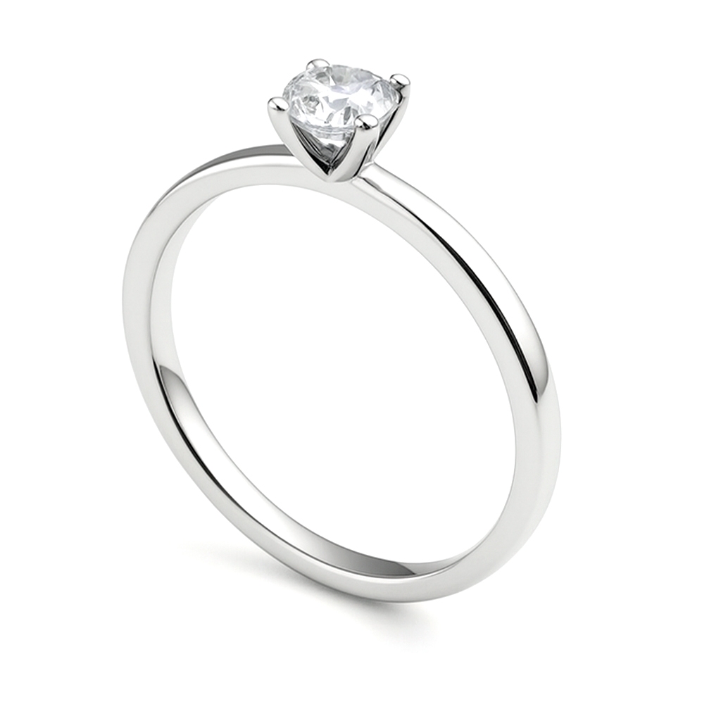 Anel Feminino Solitário Prata de Aço Inoxidável Fino 3mm Espessura Pedra Zircônia Delicado em Oferta na Shopee