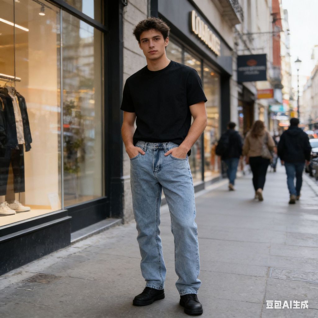 Calça Balão Calca Jeans Masculina Bag Boca Larga Streetwear em Oferta na Shopee