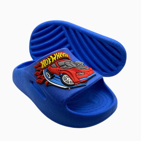 chinelo nuvem infantil menino carros slide em Oferta na Shopee
