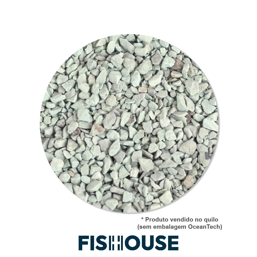 Mídia biológica (Removedor de Amônia) - Zeolite (Granel) - OceanTech