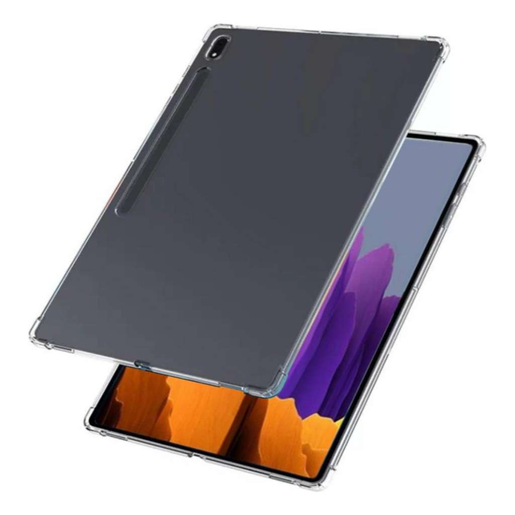 Capa Silicone TPU para Tablet Galaxy Tab S8 Plus 12.4 Polegadas Modelos X800 X806
