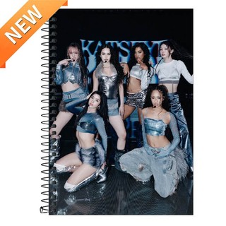 Caderno Personalizado KATSEYE - 1 matéria, 10 matérias e 20 matérias