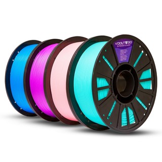 Filamento PLA Sólido Premium Para Impressora 3D 1kg 1,75mm - Diversas Cores - Voolt3D