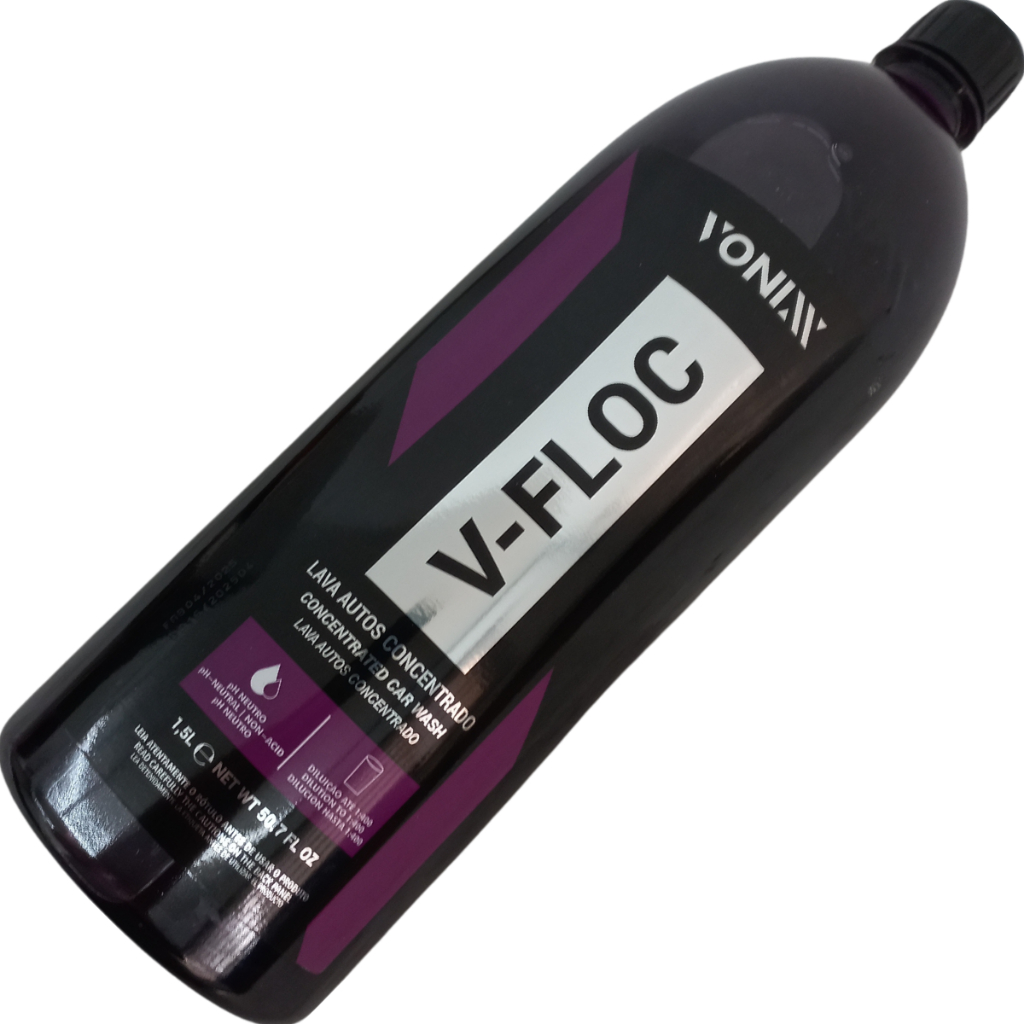 Shampoo Automotivo Neutro Concentrado V-floc Vonixx 1500ml em Oferta na Shopee