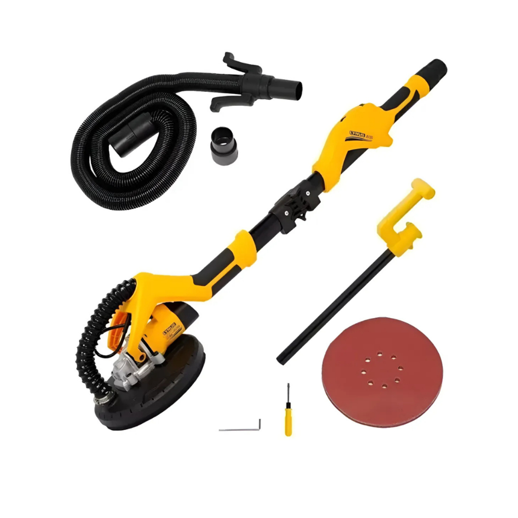 Lixadeira de Parede Teto Elétrica LYNUS LPL-750 para Lixamento de Gesso Drywall Reboco Pedreiros