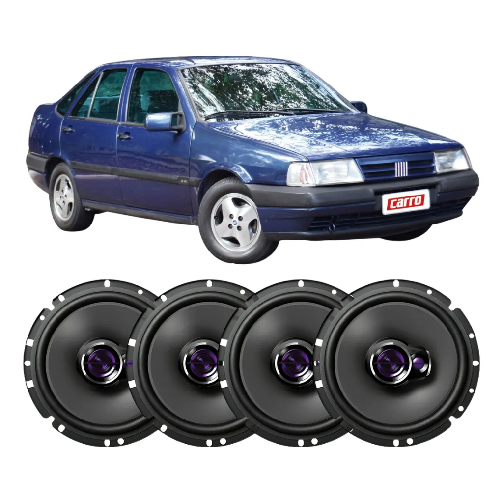 Kit Som Automotivo Pioneer Tempra 6 Polegadas 200w 4 Porta
