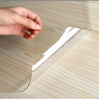 Toalha de Mesa Plástica PVC Grosso Transparente Cristal 0,50mm– Impermeável 4 a 12 Lugares em Oferta na Shopee