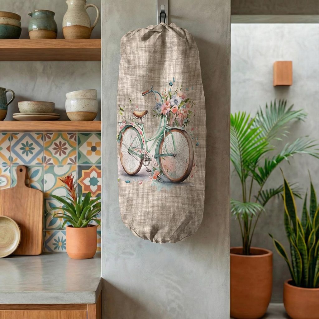 Puxa Saco Dispenser Divertido Porta Sacolas de Tecido de Supermercado Organizador em Oferta na Shopee