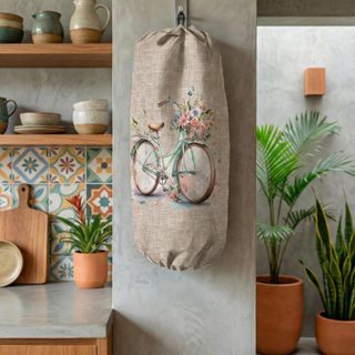 Puxa Saco Dispenser Divertido Porta Sacolas de Tecido de Supermercado Organizador em Oferta na Shopee